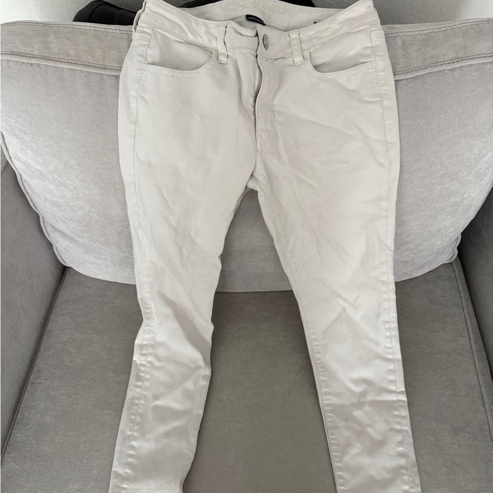 American Eagle Women's Skinny Pants - white